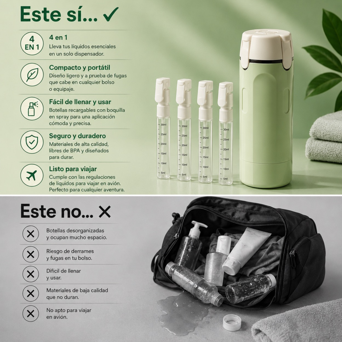 AirPack® - Dispenser 4 en 1